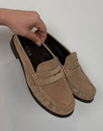 Mocassino sabot in ecocamoscio
