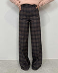 Haveone - Pantalone check moro