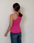 SusyMix - Canotta laccio fuxia