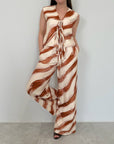 Haveone - Completo onde con gilet e pantalone