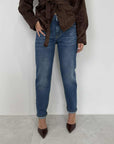 Tensione In - Jeans mom slim cropped