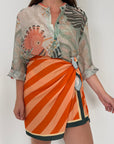 Haveone - Gonna stripes arancio