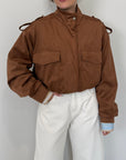 Haveone - Bomber in suede