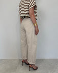 SusyMix - Pantalone con stellina LT beige
