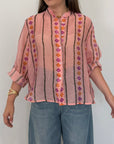 Haveone - Camicia con fantasia rombetti