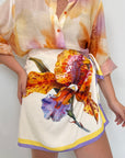 Haveone - Gonna pareo orchidea arancio
