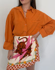 Haveone - Camicia leggera in cotone papaya