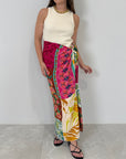 Tensione In - Gonna pareo lunga cashmere