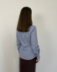 SusyMix - Camicia bacchette celeste