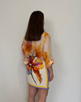 Haveone - Gonna pareo orchidea arancio
