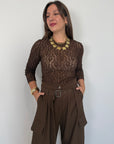 Haveone - Body in pizzo moro