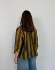 Haveone - Camicia righe larghe olio