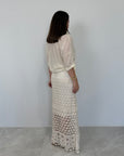 Haveone - Gonna rete crochet burro
