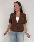 Haveone - Giacca Iris moro