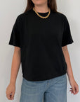 SusyMix - T-shirt basic a scatola nero