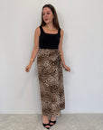 Tensione In - Gonna pareo animalier