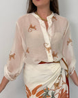 Haveone - Camicia con scimmie