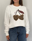 Civico23 - Felpa cherry animalier