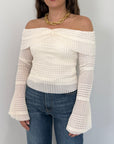 Haveone - Maglia shiffer tessuto goffrato
