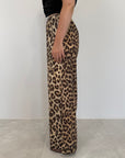 Haveone - Pantalone in cotone maculato