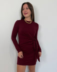Haveone - Abito corto con fiocco