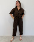 Haveone - Pantalone leggero moro