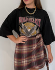 SusyMix - T-shirt over con aquila nera