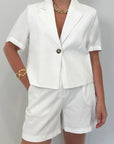 Haveone - Giacca Iris bianca