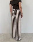 Haveone - Pantalone rigato moro