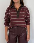 Haveone - Polo righe vino