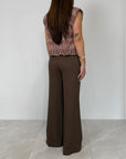 SusyMix - Pantalone fluido moro