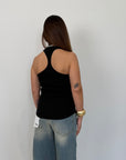 Haveone - Canotta vogatore cutout nera