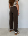 SusyMix - Pantalone stellina paracudete moro