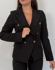 SusyMix - Blazer doppiopetto con bottoni