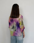 Haveone - Camicia acquerello viola