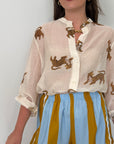 Haveone - Camicia con ghepardi