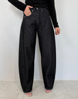 Haveone - Jeans Lucy denim nero