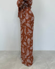 SusyMix - Pantalone paisley papaya