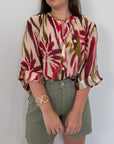 Haveone - Camicia tropical india/olio