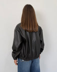SusyMix - Bomber intrecciato nera