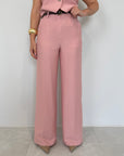 Haveone - Pantalone easy rosa