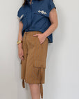 Tensione In - Bermuda gessato in cotone