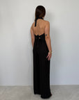 Haveone - Pantalone goffrato nero
