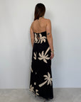 Haveone - Abito palme nero