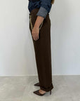 SusyMix - Pantalone con catena moro