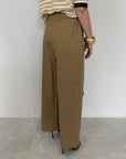 Tensione In - Pantalone tasca bassa sabbia