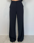 Dixie - Pantalone fluido blu