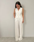 Two way - Pantalone a palazzo bianco
