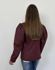 Haveone - Giacca manica palloncino