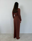 Two way - Abito con nodo bronzo
